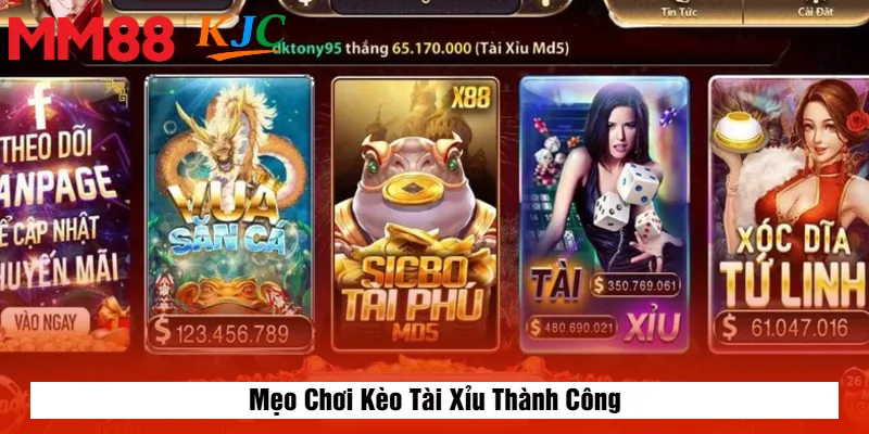 Mẹo Chơi Kèo Tài Xỉu Thành Công